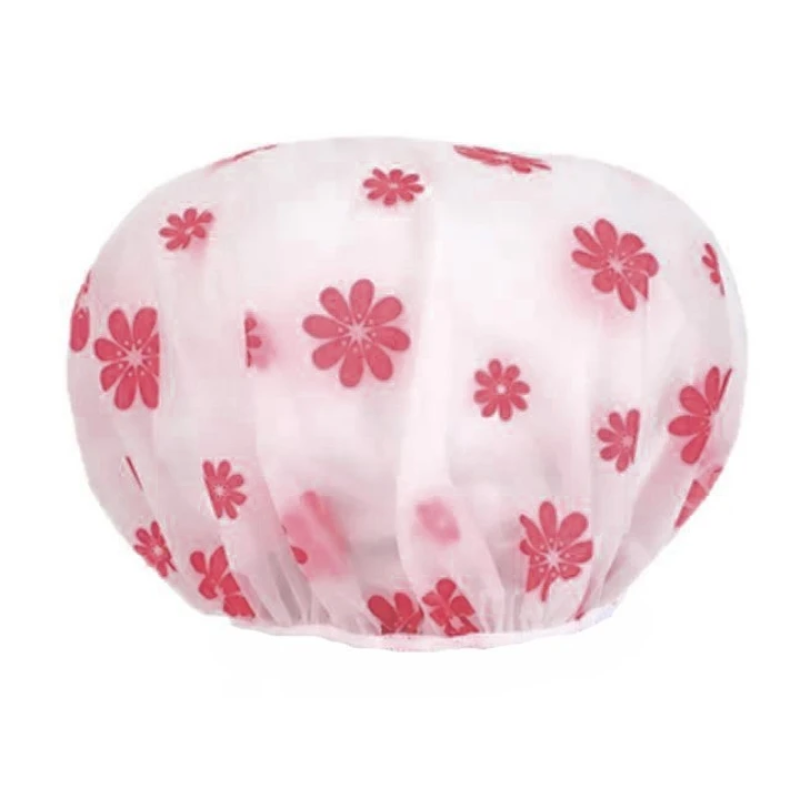 Шапочки для душу щільна, багаторазова Shower cap Шапочки для душу щільна, багаторазова Shower cap