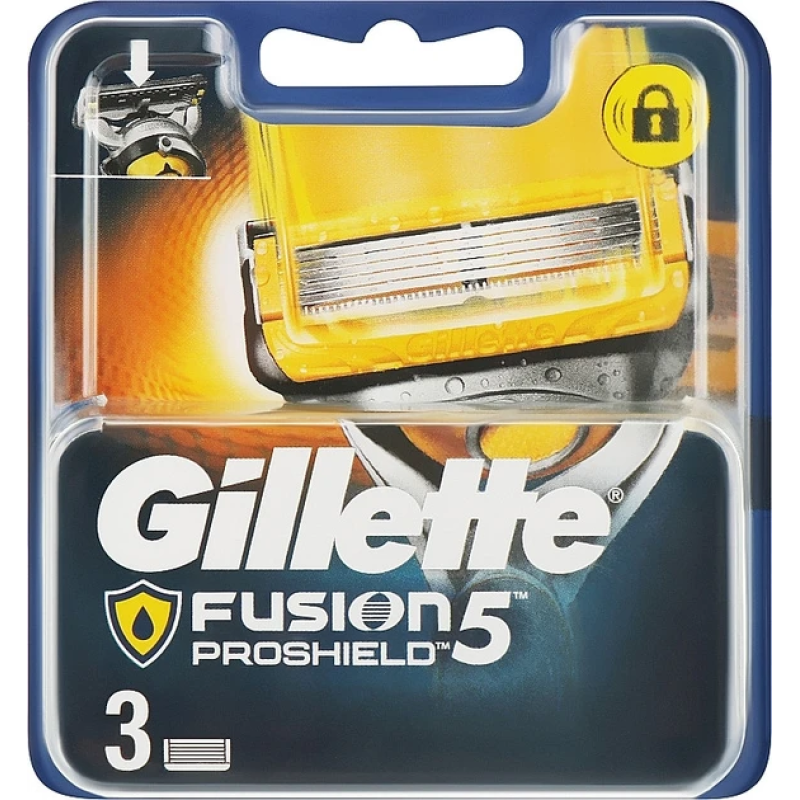 Змінні касети для гоління Gillette Fusion ProShield 3 шт Змінні касети для гоління Gillette Fusion ProShield 3 шт