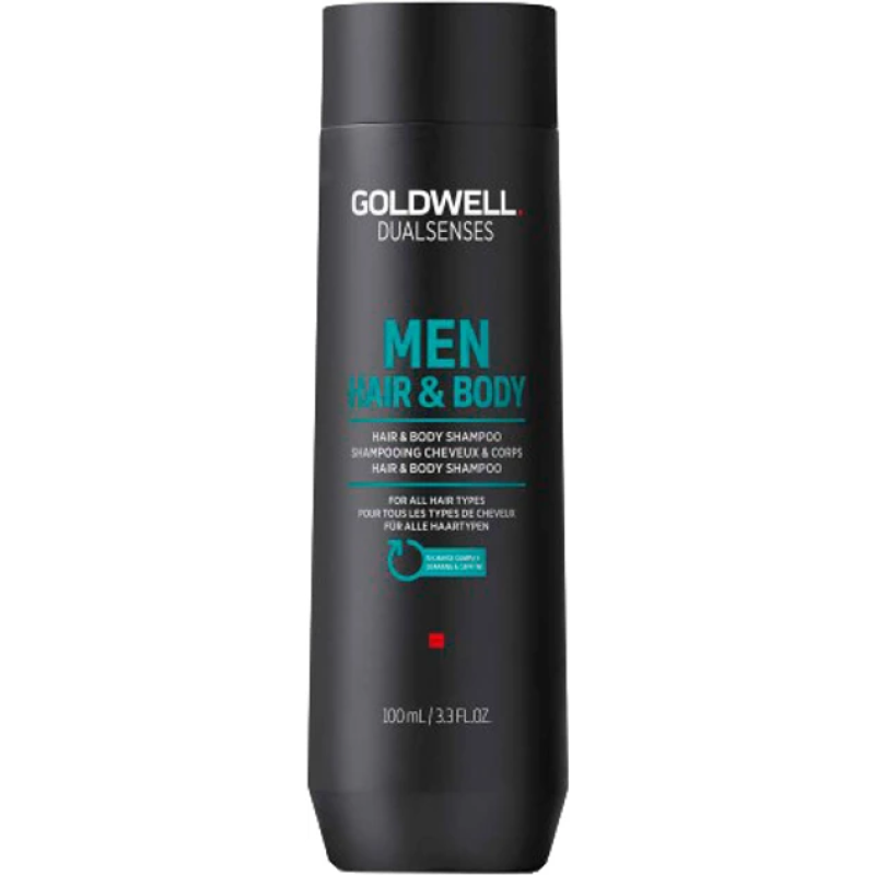 Шампунь для волосся і тіла Goldwell Dualsenses Men Hair & Body для всіх типів 1000 мл Шампунь для волосся і тіла Goldwell Dualsenses Men Hair & Body для всіх типів 1000 мл