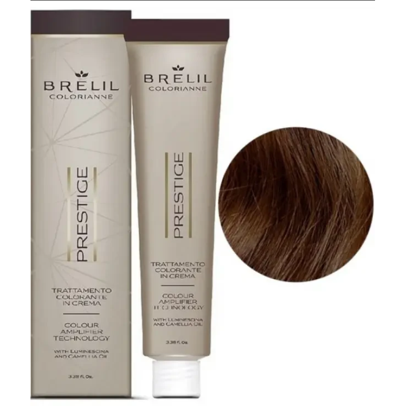 Фарба для волосся Brelil Colorianne Prestige 6/86 Шоколад із паприкою 100мл Фарба для волосся Brelil Colorianne Prestige 6/86 Шоколад із паприкою 100мл
