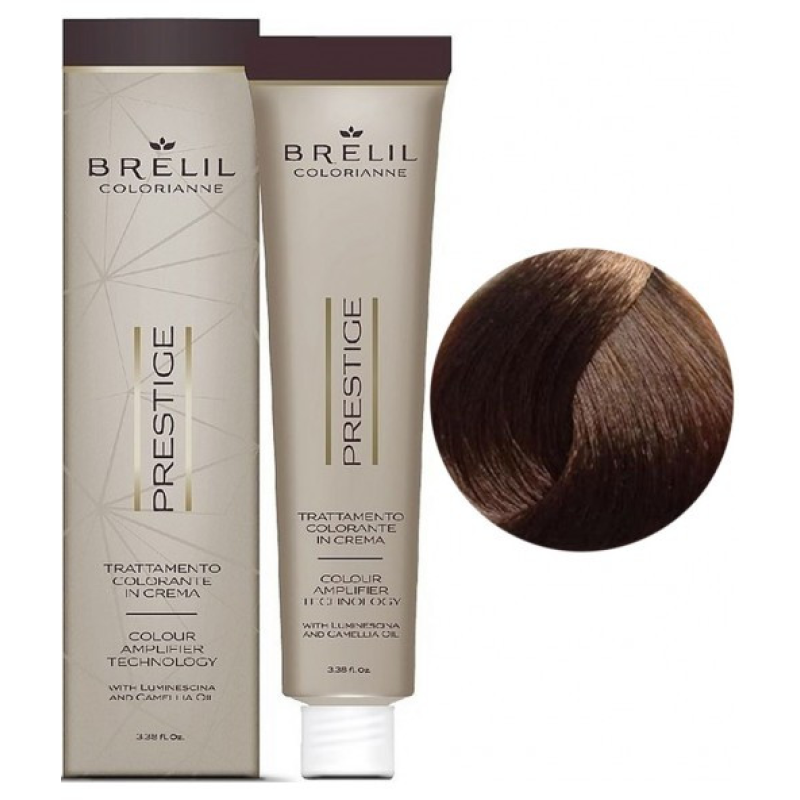 Фарба для волосся Brelil Colorianne Prestige 6/39 Темний блонд саванна 100 мл Фарба для волосся Brelil Colorianne Prestige 6/39 Темний блонд саванна 100 мл