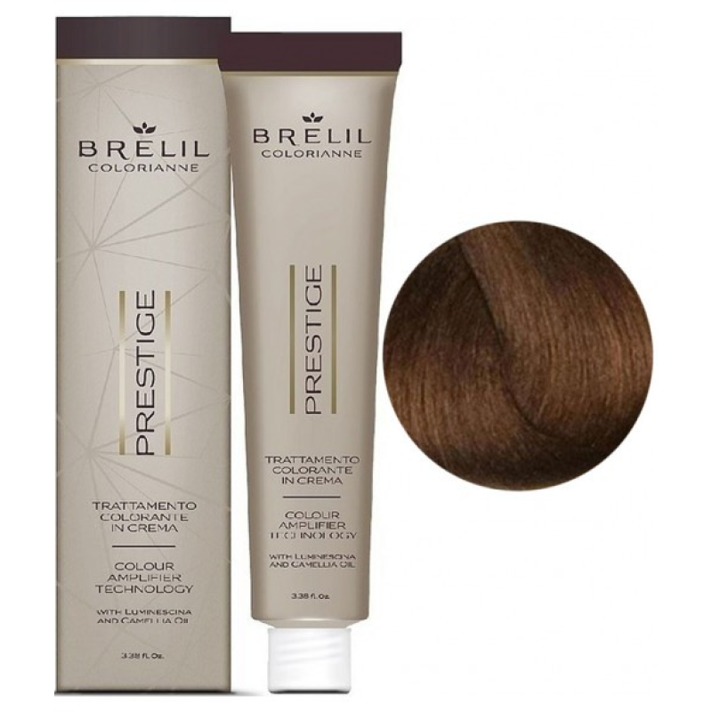 Фарба для волосся Brelil Colorianne Prestige 8/39 Сітлий блонд саванна 100 мл Фарба для волосся Brelil Colorianne Prestige 8/39 Сітлий блонд саванна 100 мл