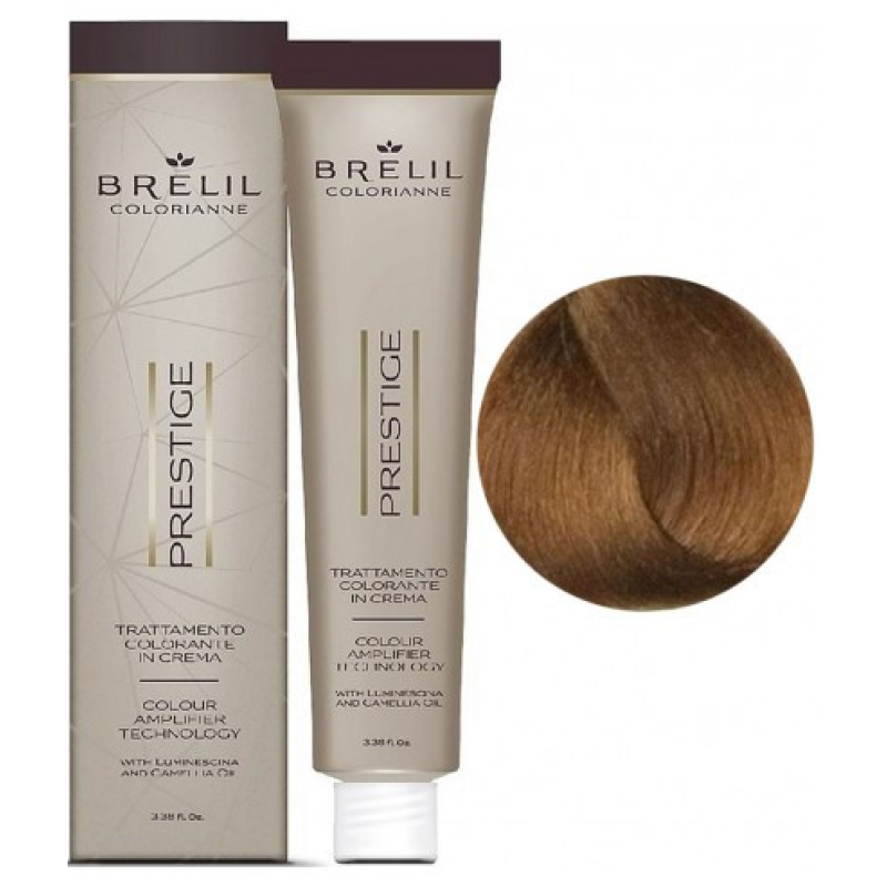 Фарба для волосся Brelil Colorianne Prestige 9/39  Дуже сітлий блонд саванна 100 мл Фарба для волосся Brelil Colorianne Prestige 9/39  Дуже сітлий блонд саванна 100 мл