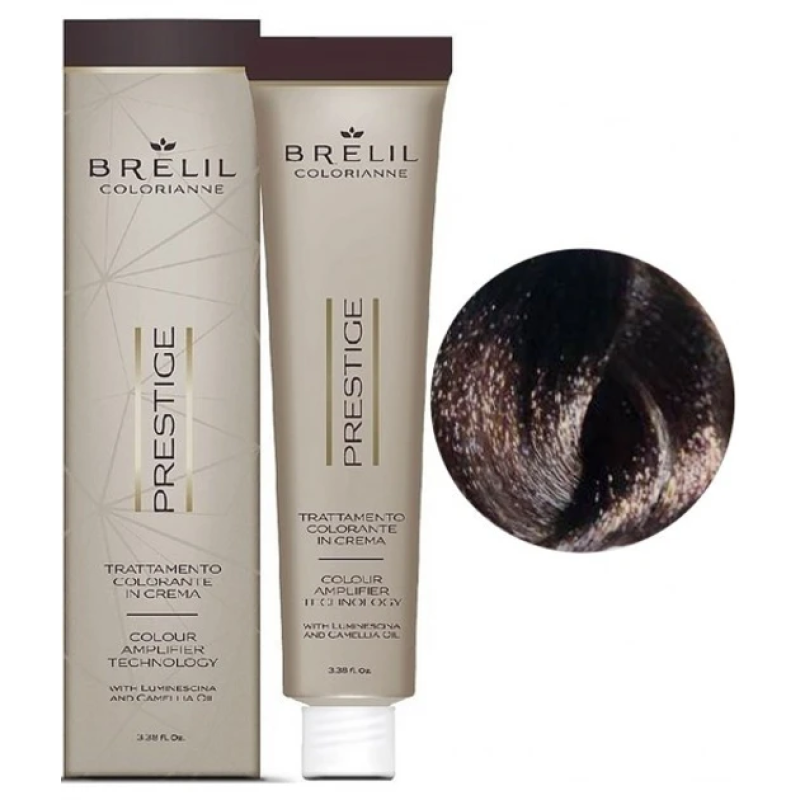 Фарба для волосся Brelil Colorianne Prestige 7/24 Блондин пудровий 100 мл Фарба для волосся Brelil Colorianne Prestige 7/24 Блондин пудровий 100 мл