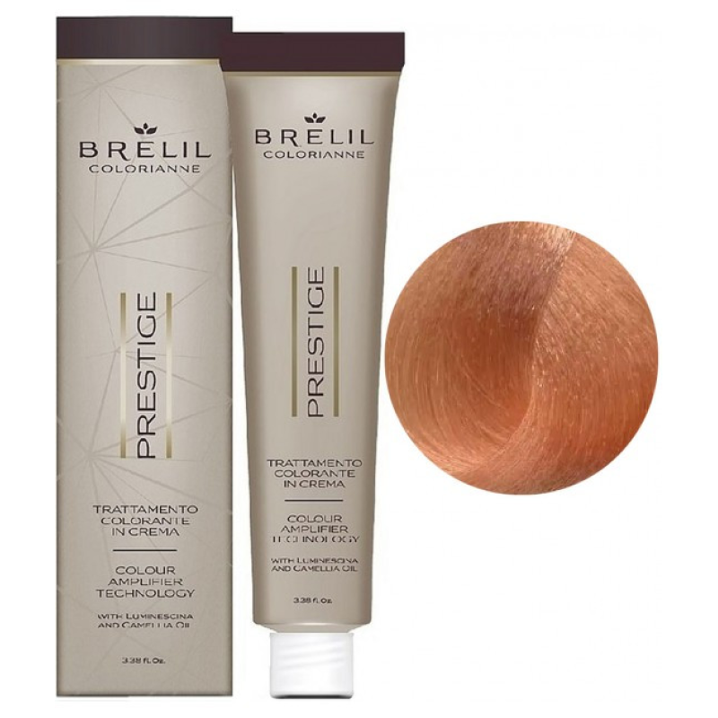 Фарба для волосся Brelil Colorianne Prestige  100/34 Супер освітлювач персиковий, 100 мл Фарба для волосся Brelil Colorianne Prestige  100/34 Супер освітлювач персиковий, 100 мл