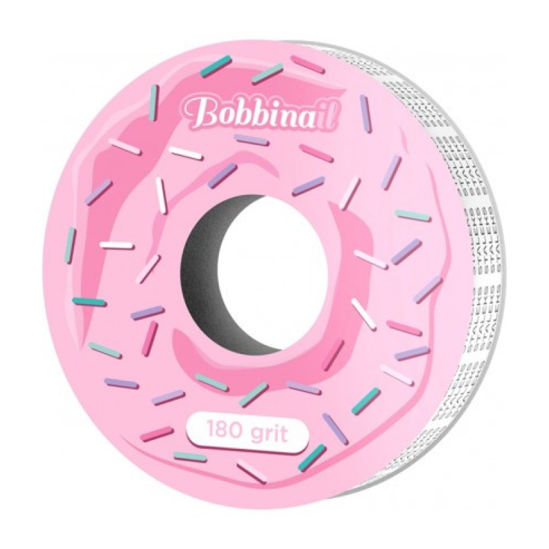 Запасний блок файл-стрічки papmAm білий Staleks Pro Expert для пластикової котушки 180 грит