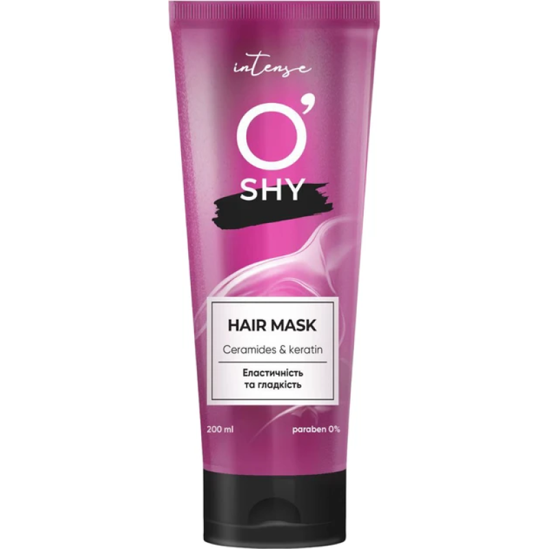Маска для волосся O“Shy Intense Ceramides&Keratin 200 мл Маска для волосся O“Shy Intense Ceramides&Keratin 200 мл