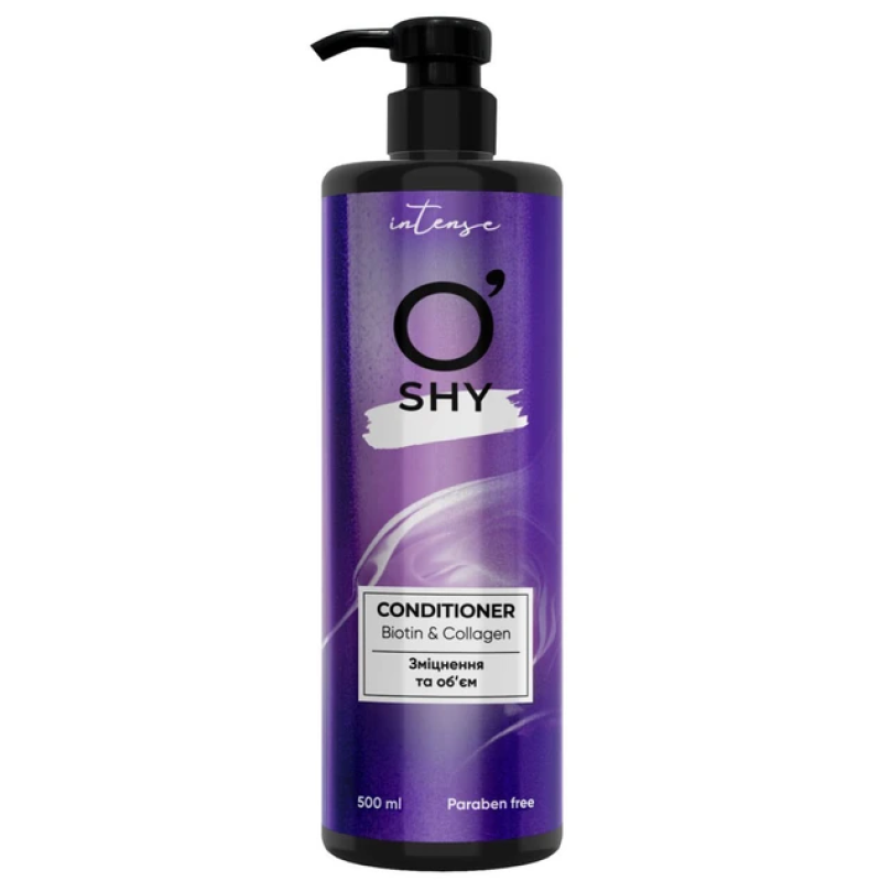 Кондиціонер для волоссся O“Shy Intense Biotin & collagen 500 мл Кондиціонер для волоссся O“Shy Intense Biotin & collagen 500 мл