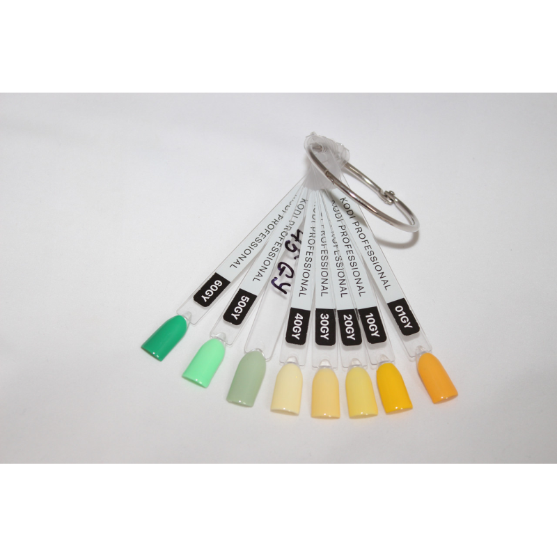 Гель-лаки KODI 8ml Basic Collection GREEN&YELLOW (GY) 10GY Гель-лаки KODI 8ml Basic Collection GREEN&YELLOW (GY) 10GY