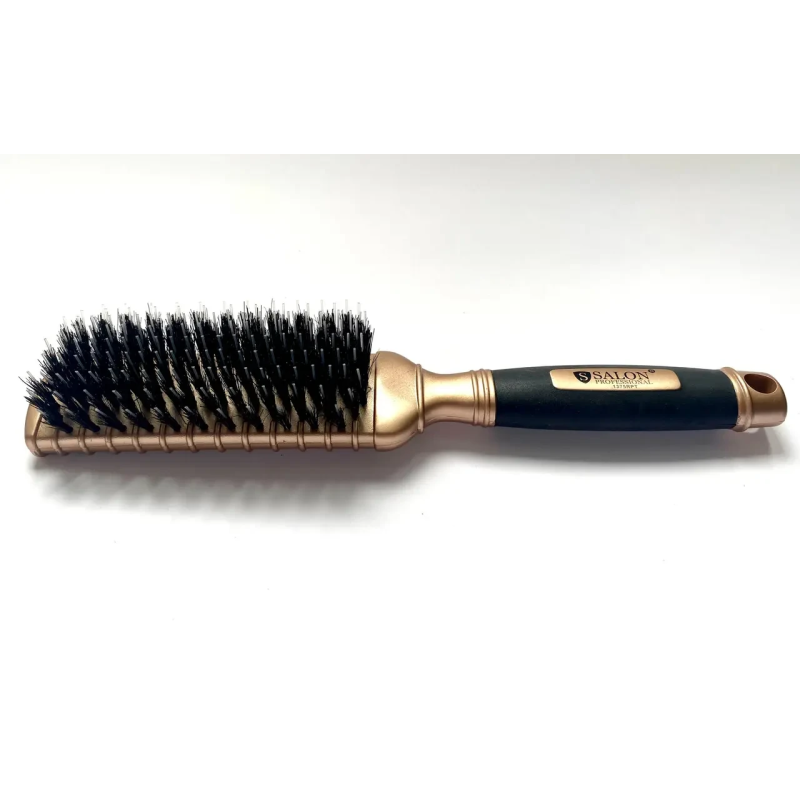 Массажная щетка для волос Salon Professional c щетиной Массажная щетка для волос Salon Professional c щетиной