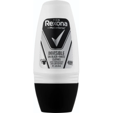 Дезодорант-антиперспірант Rexona MEN, невидимий на чорному та білому, 48Н, 50 мл.