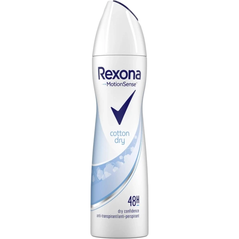 Дезодорант-антиперспірант Rexona Легкість бавовни 150 мл Дезодорант-антиперспірант Rexona Легкість бавовни 150 мл