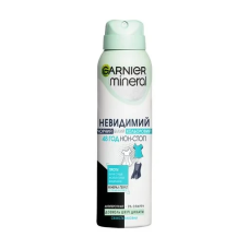 Дезодорант-антиперспірант спрей Garnier Mineral Невидимий Свіжість бавовни 48 Н, 150 мл