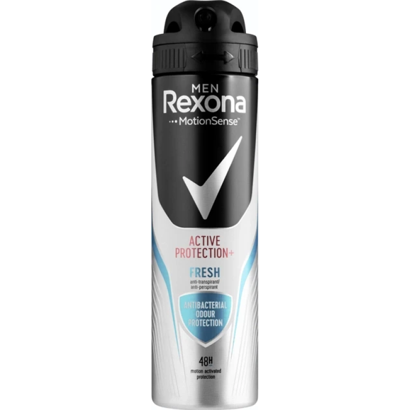 Дезодорант-антиперспірант Rexona Men Motionsense Антибактеріальна свіжість 150 мл Дезодорант-антиперспірант Rexona Men Motionsense Антибактеріальна свіжість 150 мл