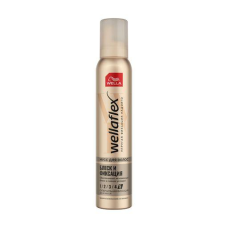 Мус для волосся Wella Wellaflex Блиск і фіксація, суперсильна фіксація, 200 мл