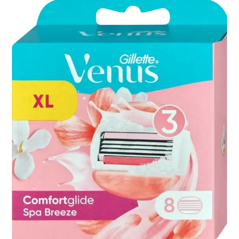 Змінні картриджі для гоління Gillette Venus ComfortGlide Spa Breeze, 8 шт. Змінні картриджі для гоління Gillette Venus ComfortGlide Spa Breeze, 8 шт.