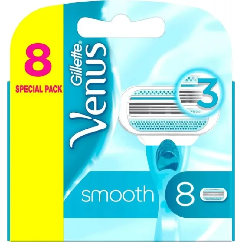 Змінні касети для гоління Gillette Venus Close&Clean, 8 шт. Змінні касети для гоління Gillette Venus Close&Clean, 8 шт.