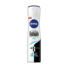 Антиперспірант-спрей NIVEA Pure Чорне і біле, невидимий, жіночий, 150 мл