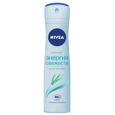 Дезодорант-антиперспірант спрей NIVEA Fresh Energy 48h Енергія свіжості, жіночий, 150 мл