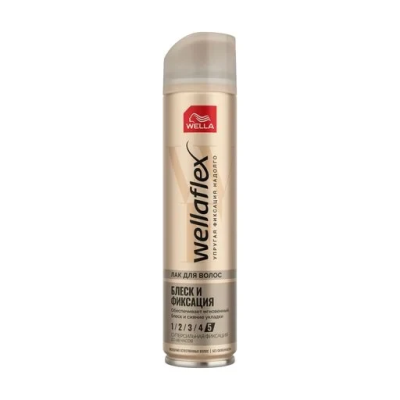 Лак для волосся WELLA Wellaflex Блиск і фіксація, суперсильної фіксації, 250 мл Лак для волосся WELLA Wellaflex Блиск і фіксація, суперсильної фіксації, 250 мл