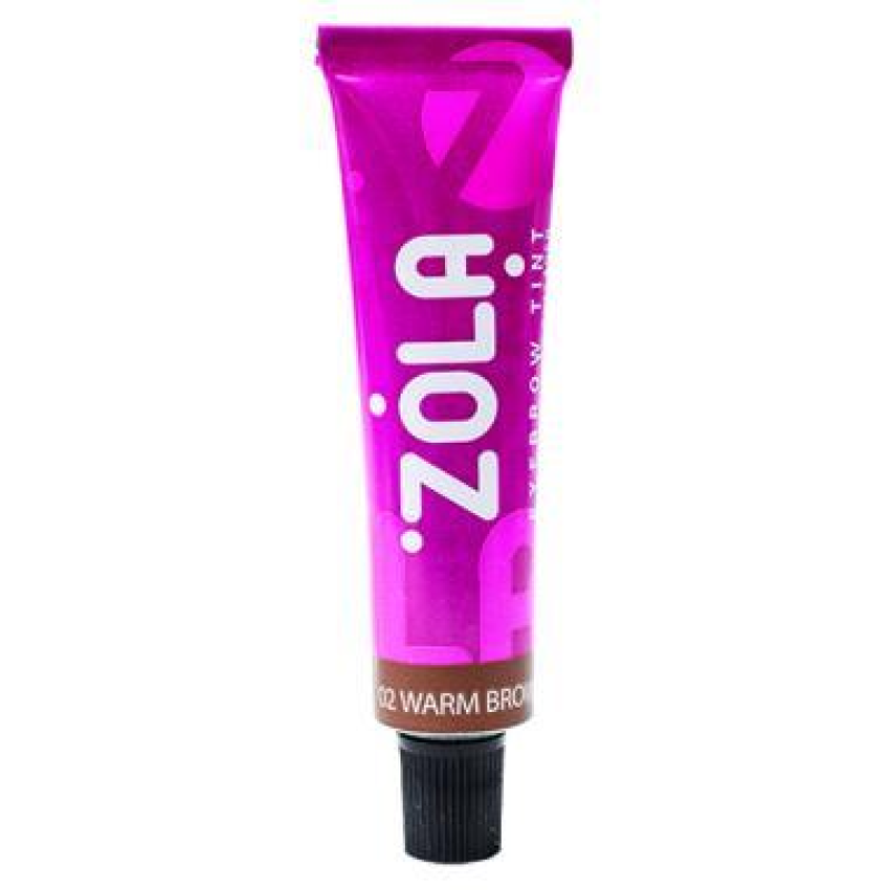 Фарба для брів із колагеном Zola №02 Warm Brown, 15 мл