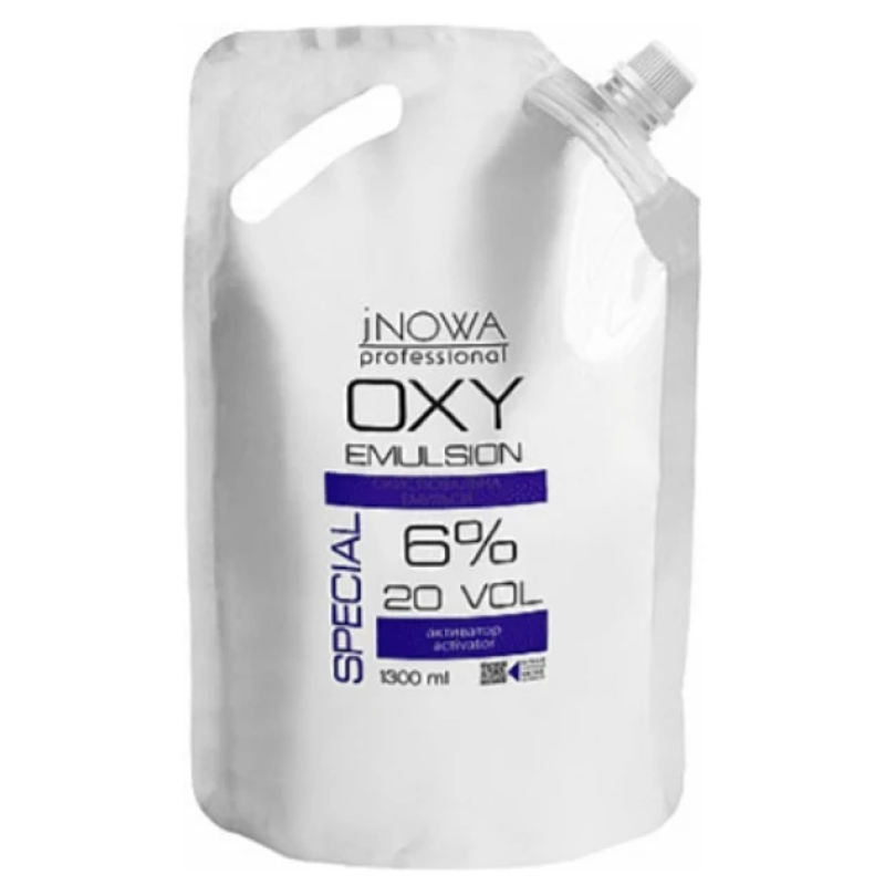Окислювальна емульсія jNOWA OXY 6 % 1300 мл (пакет) Окислювальна емульсія jNOWA OXY 6 % 1300 мл (пакет)