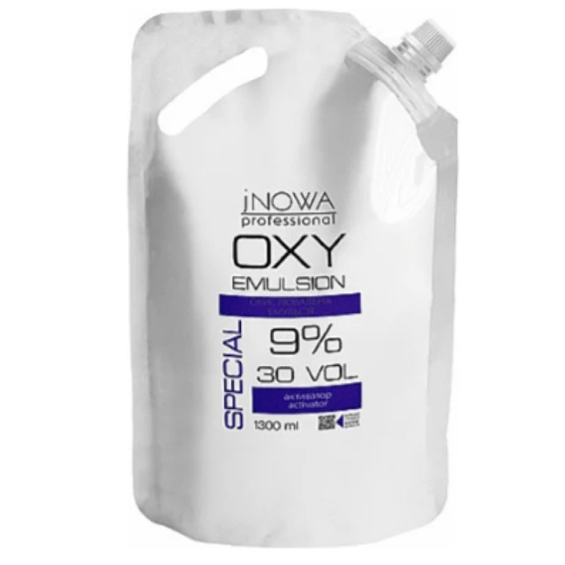 Окислювальна емульсія jNOWA OXY 9 % 1300 мл (пакет) Окислювальна емульсія jNOWA OXY 9 % 1300 мл (пакет)