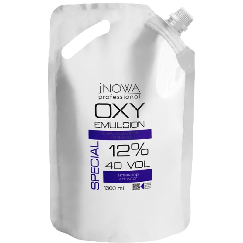 Окислювальна емульсія jNOWA OXY 12 % 1300 мл (пакет) Окислювальна емульсія jNOWA OXY 12 % 1300 мл (пакет)