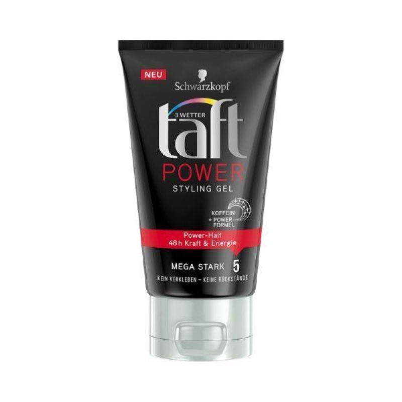 Гель для стайлинга Taft Power Невидимая фиксация Мегафиксация 5, 150 мл