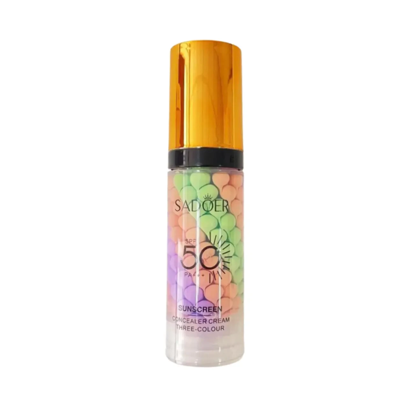 SADOER триколірна база під макіяж SPF50+/PA+++ SADOER триколірна база під макіяж SPF50+/PA+++