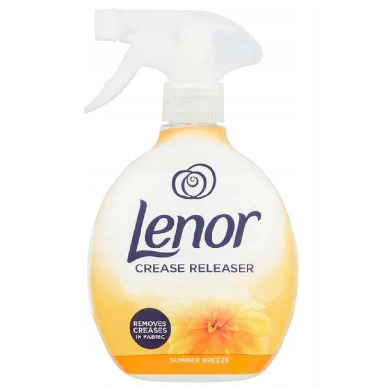 Спрей для розгладження складок на одязі Lenor Crease Releaser Summer Breeze 500мл Спрей для розгладження складок на одязі Lenor Crease Releaser Summer Breeze 500мл