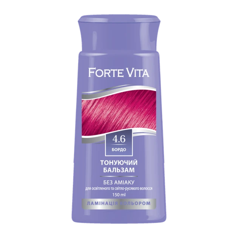 Бальзам тонуючий Forte Vita 4.6 Бордо 150 мл Бальзам тонуючий Forte Vita 4.6 Бордо 150 мл
