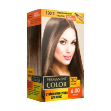 Стійка крем-фарба Permanent Color 120 мл, Русявий  №6.00