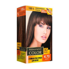 Стійка крем-фарба Permanent Color 120 мл, Мокко № 4.70