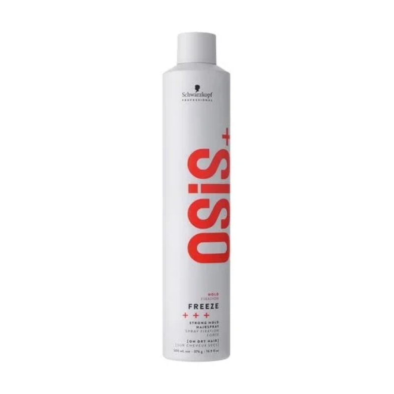 Лак для волосся Schwarzkopf Professional Osis+ Freeze Hairspray сильної фіксації 500 мл. Лак для волосся Schwarzkopf Professional Osis+ Freeze Hairspray сильної фіксації 500 мл.