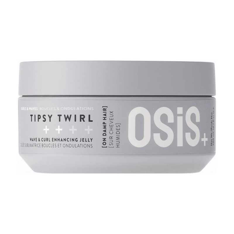 Желе для хвилястого і кучерявого волосся Schwarzkopf Professional Osis+ Tipsy Twist Wave & Curl Enhancing Jelly 300 Желе для хвилястого і кучерявого волосся Schwarzkopf Professional Osis+ Tipsy Twist Wave & Curl Enhancing Jelly 300