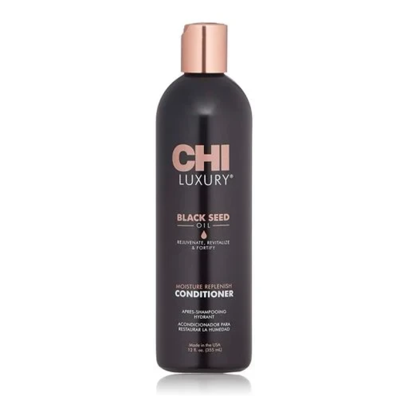 Зволожувальний кондиціонер для волосся Chi Luxury Black Seed Oil Moisture Replenish з олією чорного кмину, 355 мл